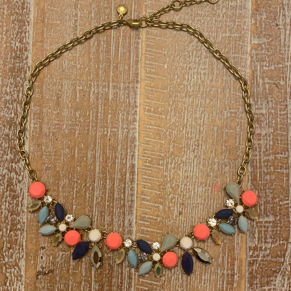 J. Crew vintage style statement necklace